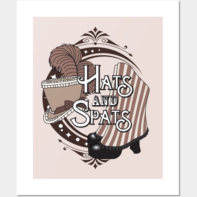 Hats and Spats Logo Wall Art by hatsandspats